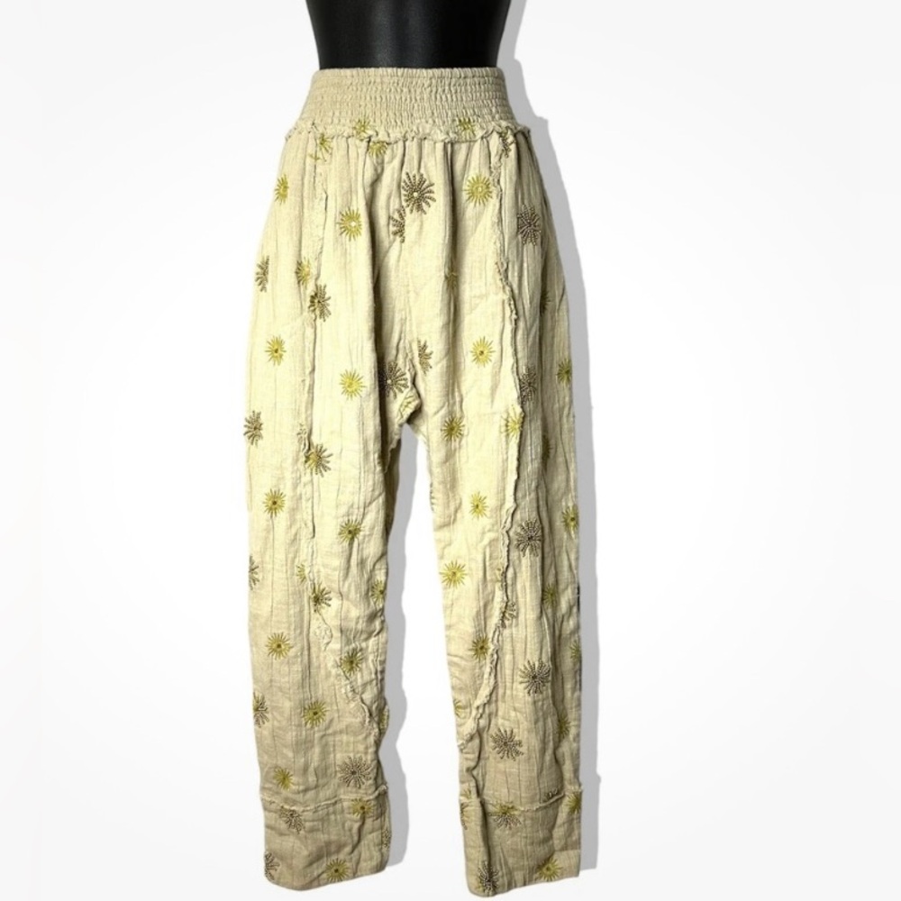 Free People Beach Rocker Embellished Harem Pants